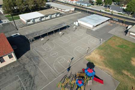 Lincoln Elementary School (PUSD) Blacktop / Basketball Courts in Pomona