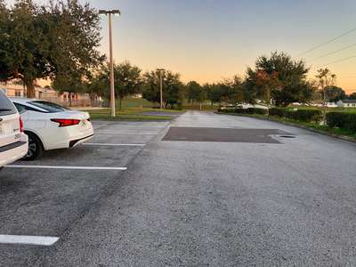 Pine Ridge Elementary Parking Lot in Clermont