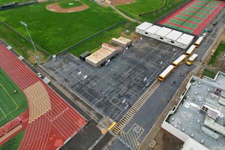 Franklin High School Outdoor Basketball Courts in Elk Grove