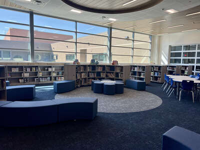 Gunter Elementary School Library in Gunter
