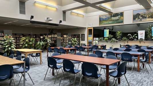 Hood River Valley High School Library in Hood River