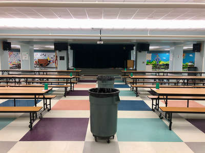 Riverdale Elementary School Cafeteria in Orlando