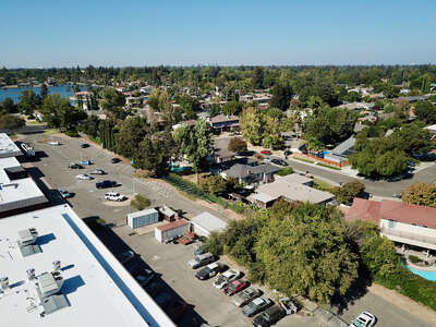 John F. Kennedy High School Parking Lot - Front in Sacramento