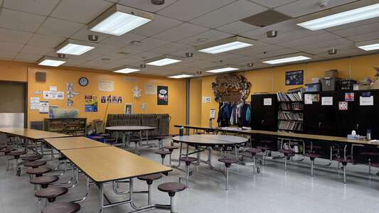 Fort River Elementary School Cafeteria in Amherst