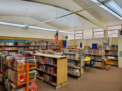 Macy Elementary School Library in La Habra
