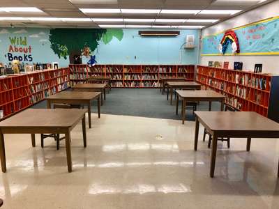 Padgett Elementary School Library in Lakeland