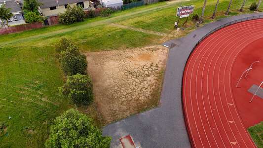 Piedmont Hills High School  Shot Put Area in San Jose 2