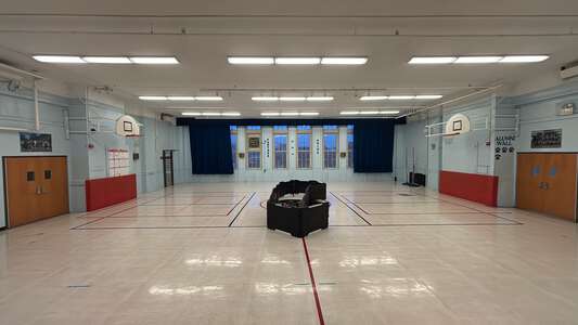 Chase - Salmon P Chase Elementary School Assembly Hall in Chicago 1