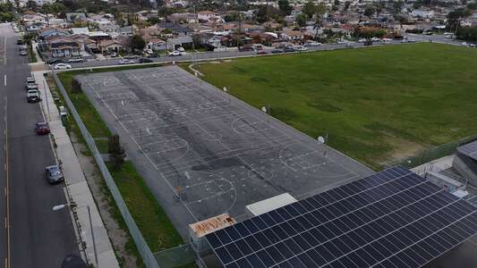 Clark Middle School Outdoor Basketball Courts (Joint Use) in San Diego