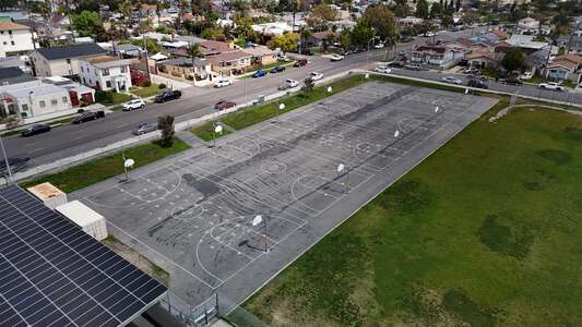 Clark Middle School Outdoor Basketball Courts (Joint Use) in San Diego