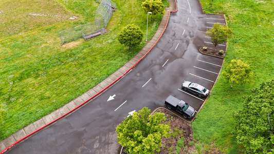Straub Middle School Parking Lot - Front in Salem