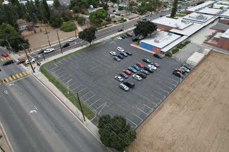 Simons Middle School Parking Lot in Pomona
