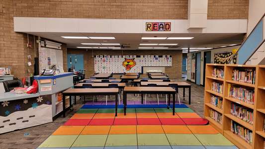 Wengert - Cyril Elementary School Library in Las Vegas