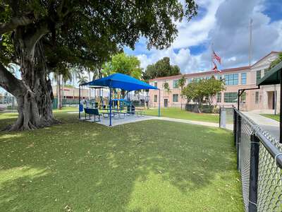 North Beach Elementary School Playground in Miami Beach