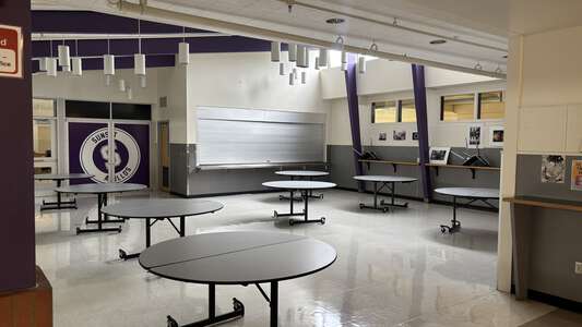 Sunset High School Cafeteria in Portland