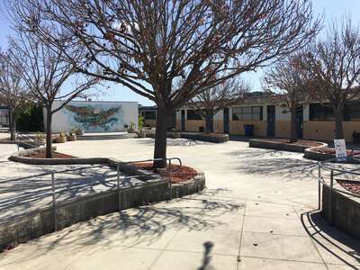 Adams Middle School Quad in Redondo Beach