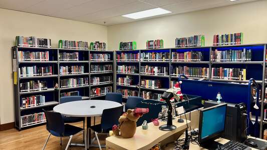 IM Terrell Academy Library in Fort Worth