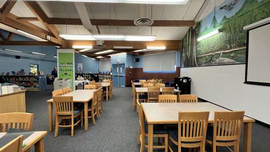 Deer Park Elementary School Library in New Port Richey