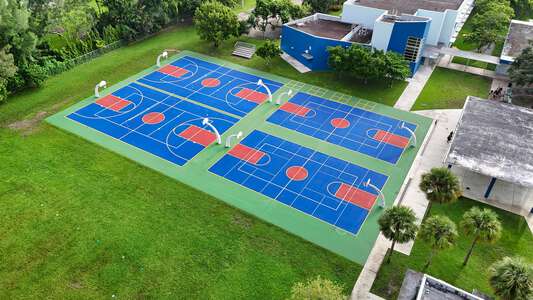 Outdoor Basketball Courts