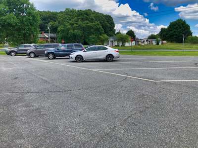 Prospect Elementary School Parking Lot - Bus in Monroe 2