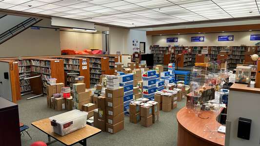 Woodridge Elementary School Library in Sacramento 2
