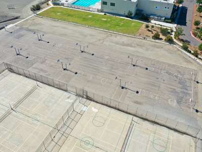 Montgomery Middle School Outdoor Basketball Courts 1 in San Diego