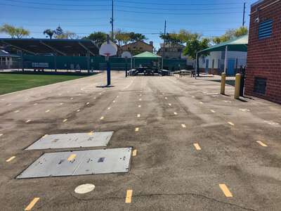 Birney Elementary School Basketball Courts in Redondo Beach