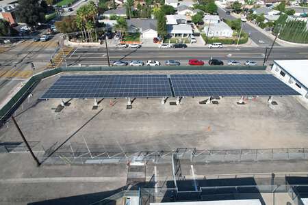 Garey High School Parking Lot 3 in Pomona