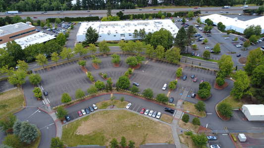 Sunset High School Parking Lot - Front in Portland