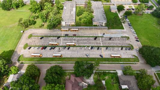 Broadmoor Senior High School Parking Lot - Side in Baton Rouge