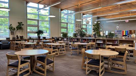 Finn Hill Middle School Library in Kirkland