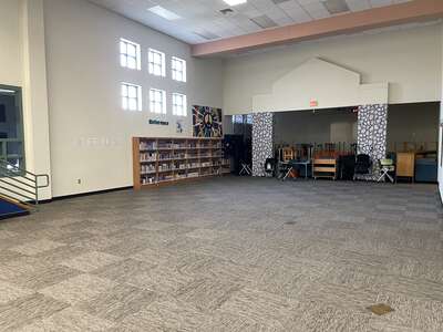 Ridgeview Middle School Library in Round Rock