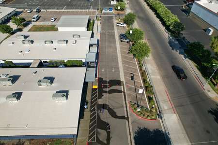 Adult Transition Program Parking Lot - Side in Fresno