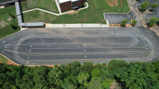 Mint Hill Elementary School Parking Lot - Basketball Court in Matthews 3