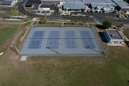 Cypress Lake High School Tennis Courts in Fort Myers