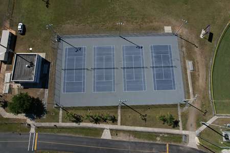 Cypress Lake High School Tennis Courts in Fort Myers