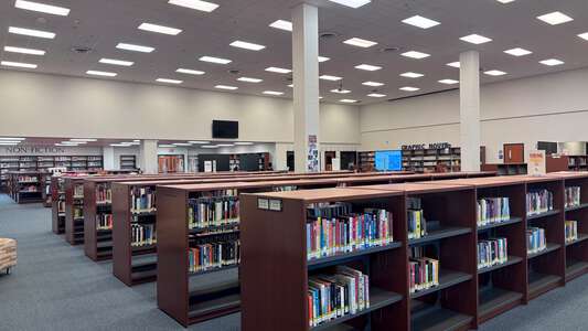 Davis High School Library in Houston