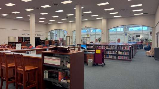 Davis High School Library in Houston