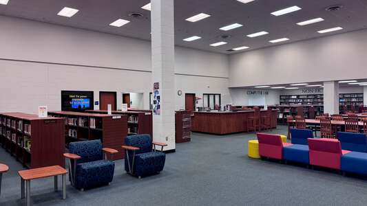 Davis High School Library in Houston