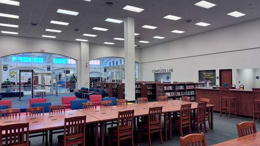 Davis High School Library in Houston