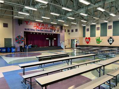 Tartan - John Elementary School Multi-Purpose Room in North Las Vegas