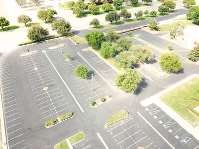 Johansen High School Parking Lot - Front in Modesto
