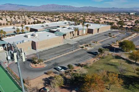 Rogich - Sig Middle School Parking Lot - South in Las Vegas