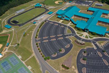 West Johnston High School Parking Lot - Student Top in Benson