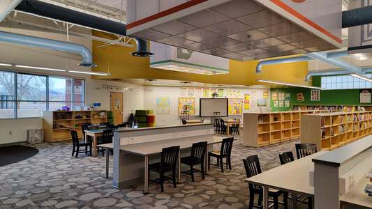 Wherry Elementary School Library in Albuquerque