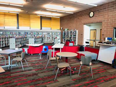 Madison No. 1 Middle School Library in Phoenix