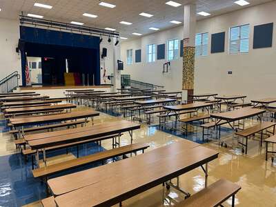 Key Biscayne K-8 Center Middle School Cafeteria in Key Biscayne