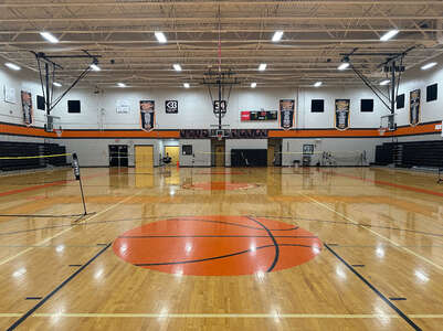 Powell Middle School Gym in Powell