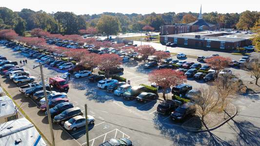 Princess Anne High School Parking Lot - Student in Virginia Beach
