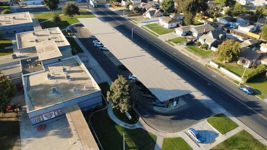 Cherry Avenue Middle School Parking Lot in Tulare 2